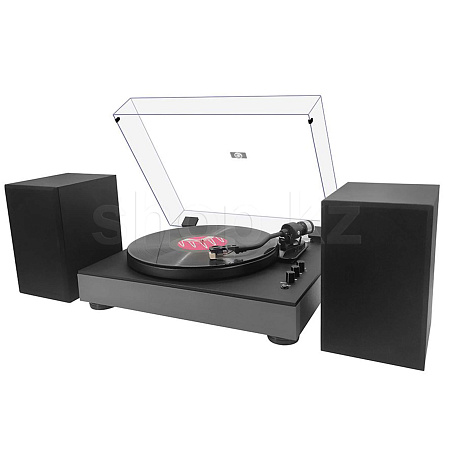 Music Public Kingdom TT55ATS, Black винил жазба ойнатқышы + акустикалық жүйесі