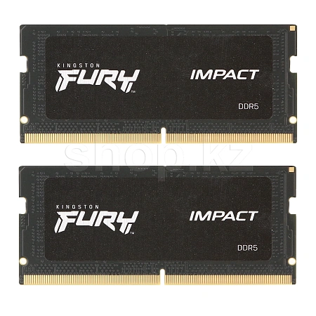SO-DIMM 32GB DDR5 PC48000/6000MHz Kingston Fury Impact, 2x 16 GB Kit, BOX (KF560S38IBK2-32)