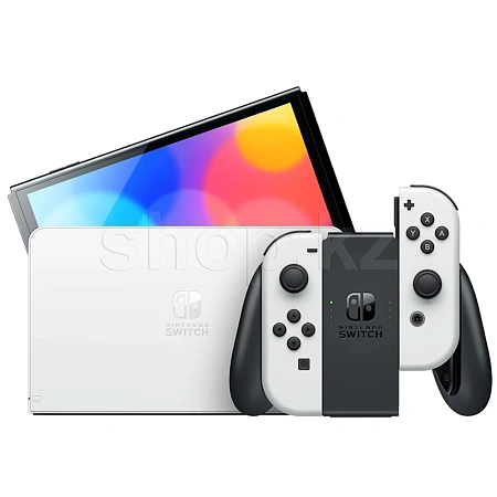 Nintendo Switch OLED, White ойын консолі
