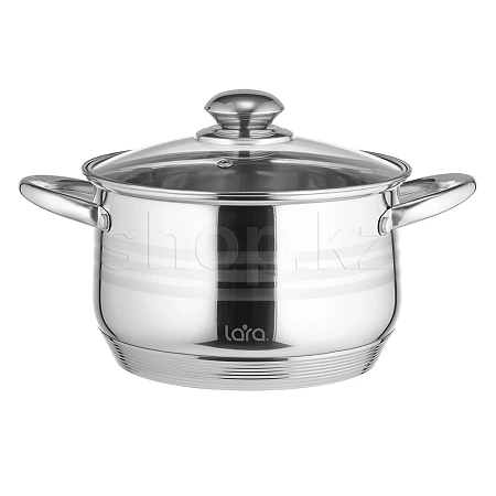 Lara Sonata LR02-581, 18 см, 2.9 л., қазан, қақпағы бар