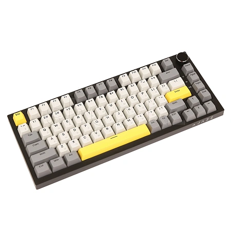 Ajazz AK820, Moon Yellow Switch, Gray-Yellow, USB пернетақтасы