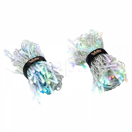 Twinkly Icicle 190 RGB LED, White гүл тізбегі