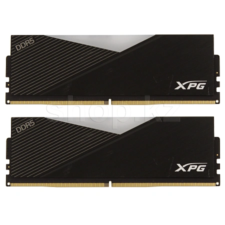 DDR-5 DIMM 32 GB 6400 MHz ADATA XPG Lancer RGB, 2x 16 GB Kit, BOX (AX5U6400C3216G-DCLARBK)