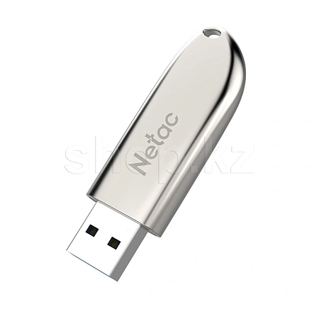 USB Флешка 256 GB Netac U352, USB 3.0, Silver