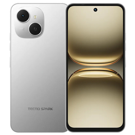 Смартфон Tecno Spark 40C, 4 GB, 128 GB, Titanium Grey (KM4K)