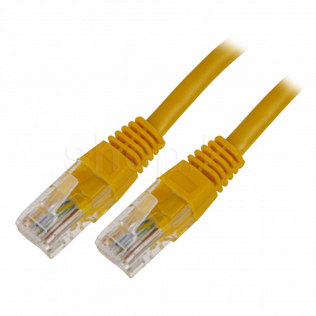 Patch cord RJ-45 5е cat Cablexpert PP12-7.5M/Y, UTP, 7.5m, Yellow