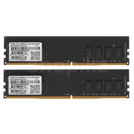 DDR-4 DIMM 32 GB 3200 MHz Geil Pristine Series, 2x 16 GB Kit, BOX (GP432GB3200C22DC)