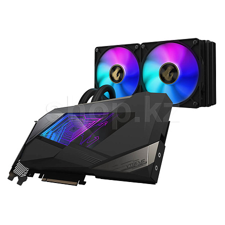 Видеокарта Gigabyte RTX 3080 Aorus Xtreme Waterforce, 12 GB, GeForce RTX 3080