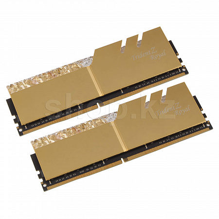 DDR-4 DIMM 16Gb/3200MHz PC25600 G.SKILL Trident Z Royal, 2x8Gb Kit, BOX (F4-3200C16D-16GTRG)