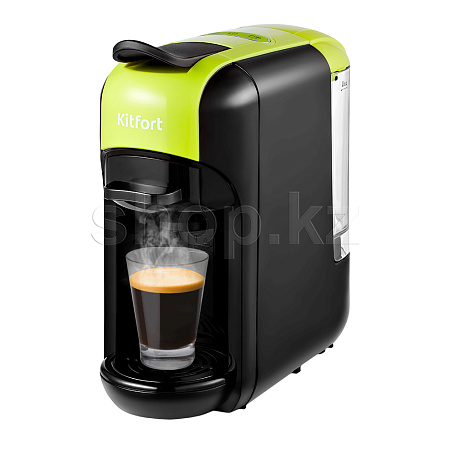 Кофеварка Kitfort KT-7105-2, Black-Green