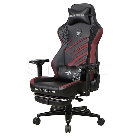 Кресло геймерское 1Stplayer DUKE-FR-BKRE, Black-Red