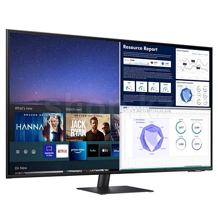 Монитор 43" Samsung Smart M7 LS43BM702UIXCI, Black