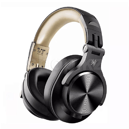 ᐈ Bluetooth гарнитура OneOdio Fusion A70, Black-Gold – купить в ...
