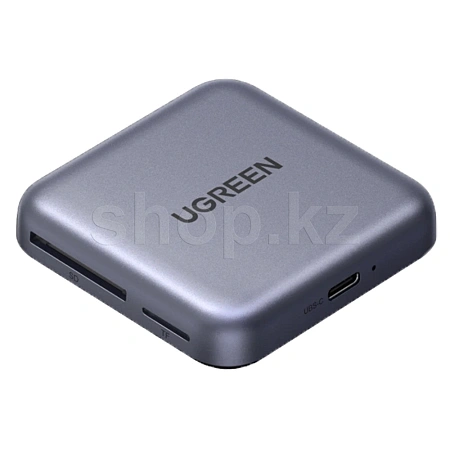 Картридер Ugreen Magnetic 3-in-1 USB-C, Grey