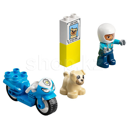Конструктор Lego, Duplo: Полицейский мотоцикл