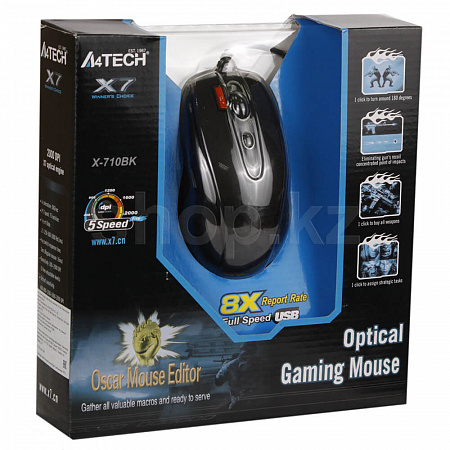 ᐈ Мышь A4Tech X-710BK, Black, USB – Купить В Интернет-Магазине.