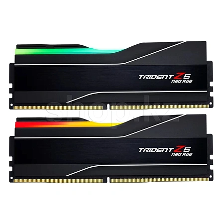 DDR-5 DIMM 32 GB 6000 MHz G.SKILL Trident Z5 Neo RGB, 2x 16 GB Kit, Black, BOX (F5-6000J3038F16GX2-TZ5NR)