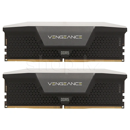 DDR-5 DIMM 32 GB 6400 MHz Corsair Vengeance RGB, 2x 16 GB Kit, Black, BOX (CMH32GX5M2B6400C32)