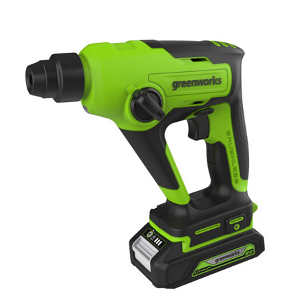 Greenworks GD24SDS1K2 перфораторы, батареясыз