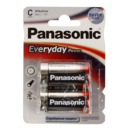 Panasonic C Every Day Power LR14EPS/2BP, 1.5V, (2дана), батареясы