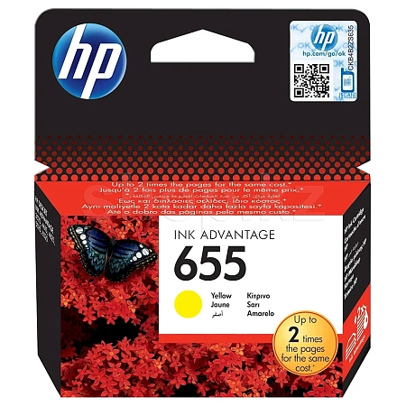 HP CZ112AE No 655, Yellow картриджі