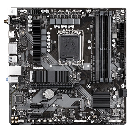 Материнская плата Gigabyte B760M DS3H AX DDR4, LGA1700 (REV 1.3)