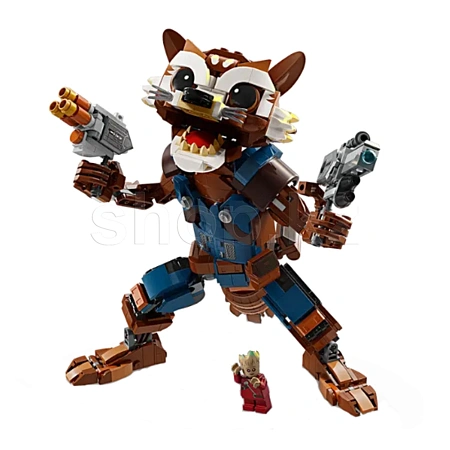 Конструктор Lego, Super Heroes: Ракета и малыш Грут