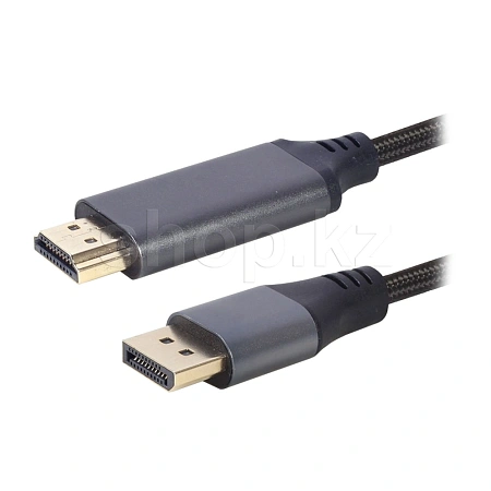 Кабель DisplayPort - HDMI Cablexpert CC-DP-HDMI-4K-6, 4K,1.8м, Black, BOX