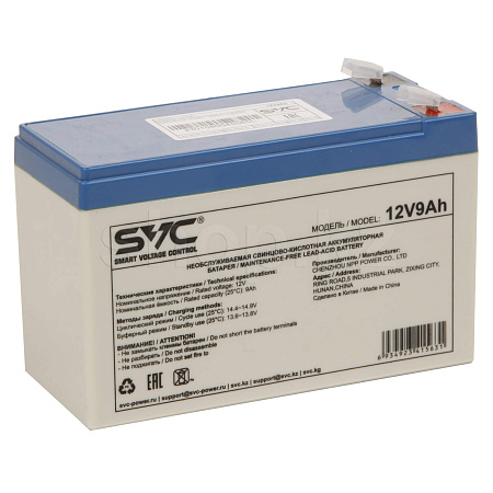 SVC 9Ah/12V UPS батареясы