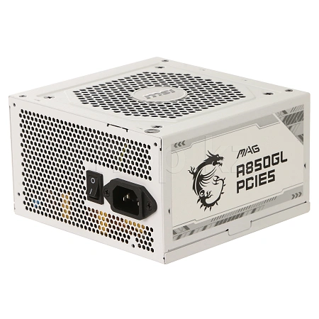 Блок питания ATX 1000 W MSI MAG A1000GL PCIE5 White