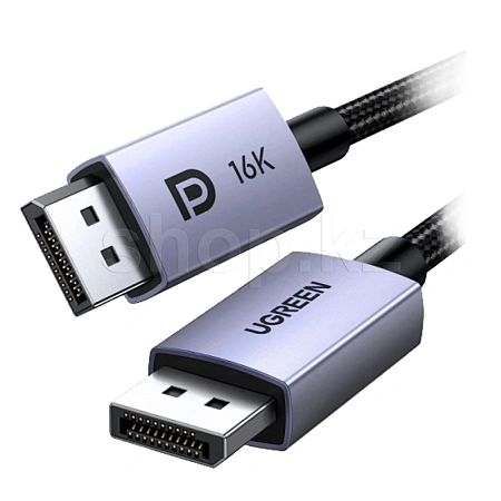 DisplayPort Ugreen DP118, 2m, OEM кәбілі
