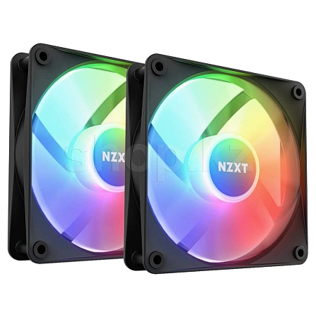 Комплект вентиляторов для корпуса NZXT F 140 RGB Core, 14сm, Black