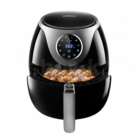 Аэрогриль Kitfort KT-2224, Black-Silver