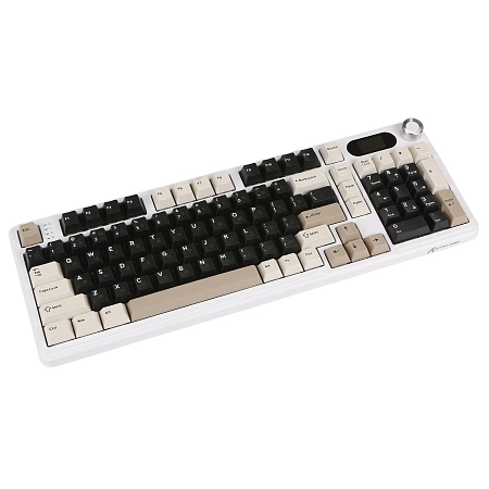 Клавиатура Attack Shark X98 PRO, Blueberry Switch, Cheese White, USB