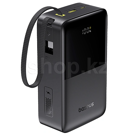 Мобильный аккумулятор Baseus EnerFill FC51 Bipow2 Pro Digital Display PPBD2P-3022, 30000 mAh, Cosmic Black