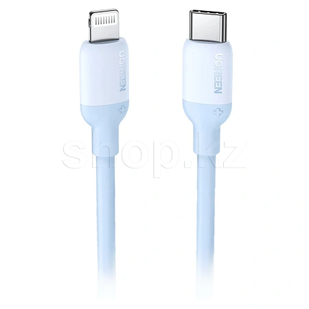 Кабель интерфейсный для Apple Lightning - USB Type-C Ugreen US387, 1m, Navy Blue