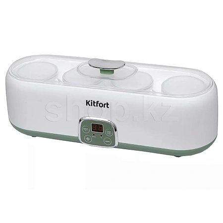 Йогуртница Kitfort KT-2007, White-Green