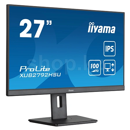 Монитор 27" iiyama ProLite XUB2792HSU-B6, Black