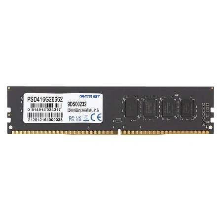 DDR-4 DIMM 16 GB 2666 MHz Patriot Signature Line, BOX (PSD416G26662)