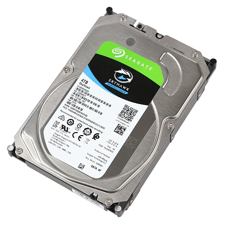 Жесткий диск HDD 4 TB Seagate Surveillance (ST4000VX000), 3.5", 64 MB, SATA III