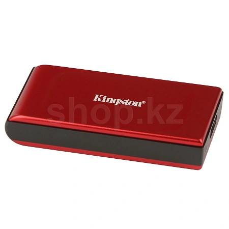 Внешний SSD накопитель 2 TB, Kingston XS1000R, Red