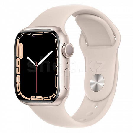 Смарт-часы Apple Watch Series 7, 41mm, Starlight