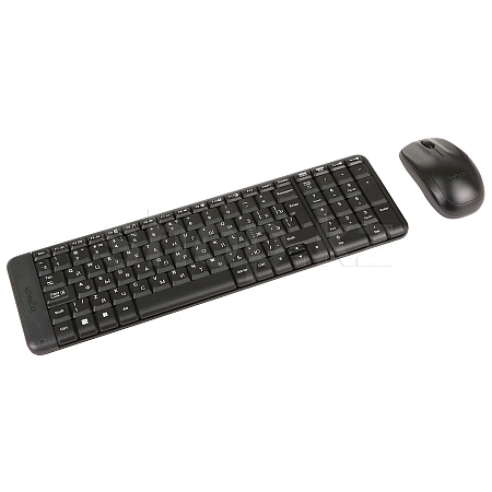 Клавиатура Logitech MK220, Black, USB + мышь