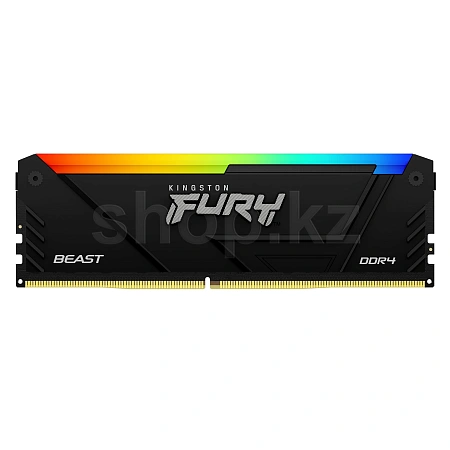 DDR-4 DIMM 8 GB 3600 MHz Kingston Fury Beast RGB, BOX (KF436C17BB2A/8)