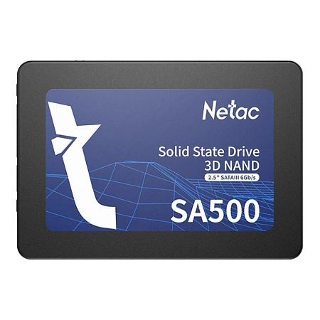 SSD накопитель 128 GB Netac SA500, 2.5'', SATA III