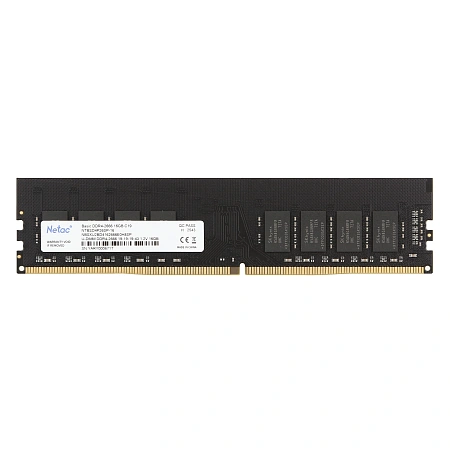 DDR-4 DIMM 16 GB 2666 MHz Netac Basic, BOX (NTBSD4P26SP-16)
