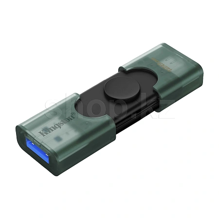 USB Флешка 128 GB Kingston DataTraveler Duo, USB 3.2, USB-C, Green