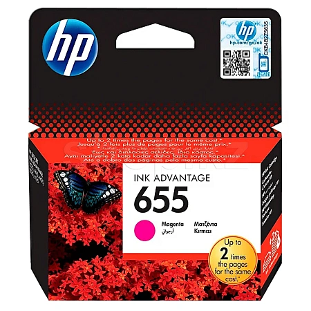 Картридж HP CZ111AE No 655, Magenta