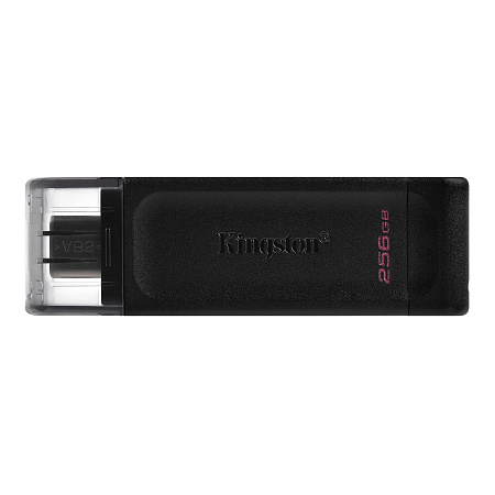 USB Флешка 256 GB Kingston DataTraveler 70, USB-C, Black