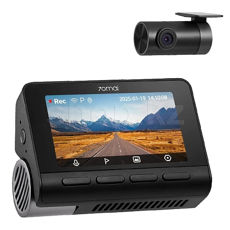 Видеорегистратор автомобильный 70mai Dash Cam 4K A800SE Set, Black